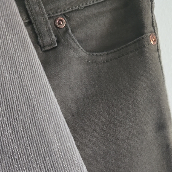 Celebrity Gold Olive Skinny Pants with Comfortable Fit - Picture 8 of 8